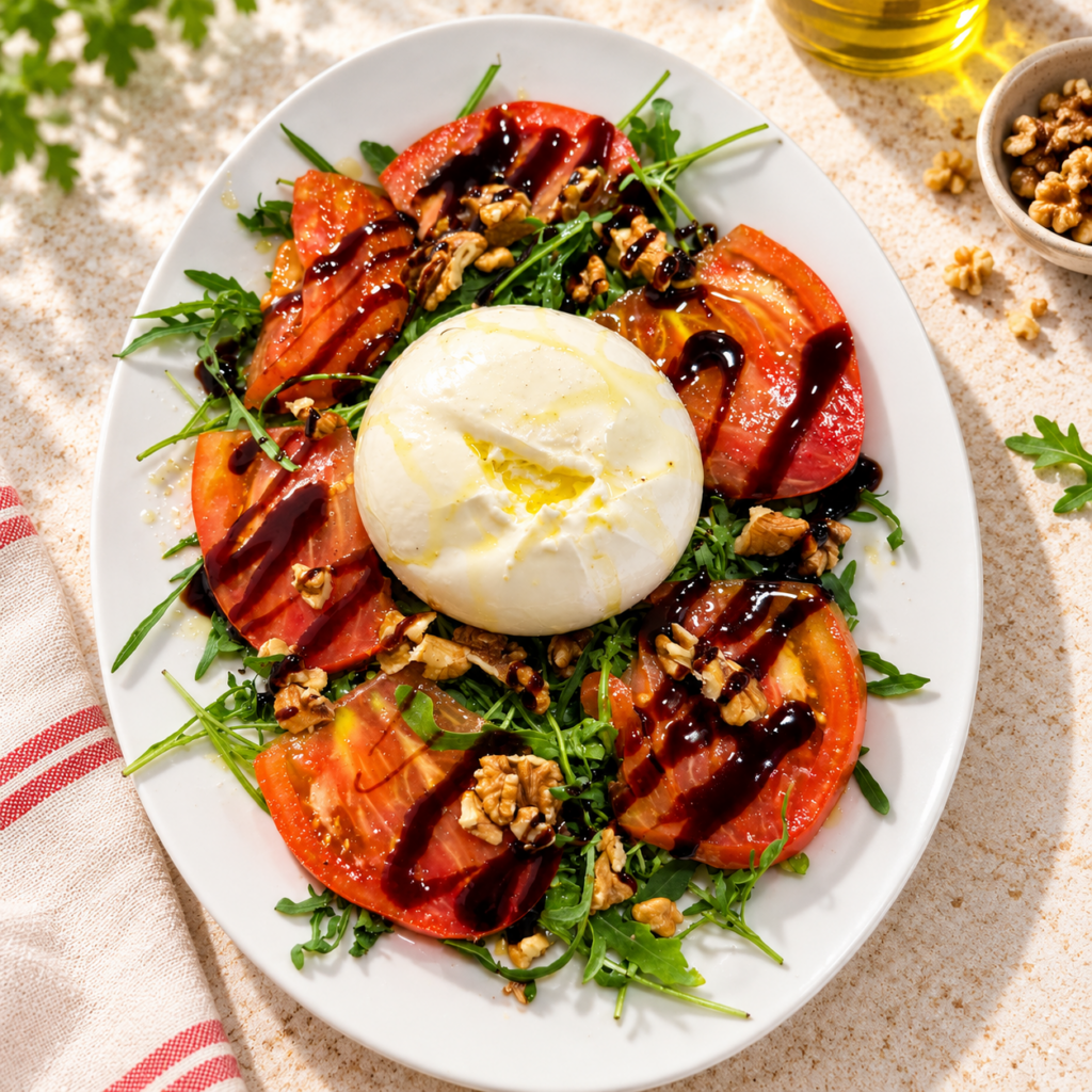 Ensalada burrata Ensalada burrata Pizzeria La Nonna