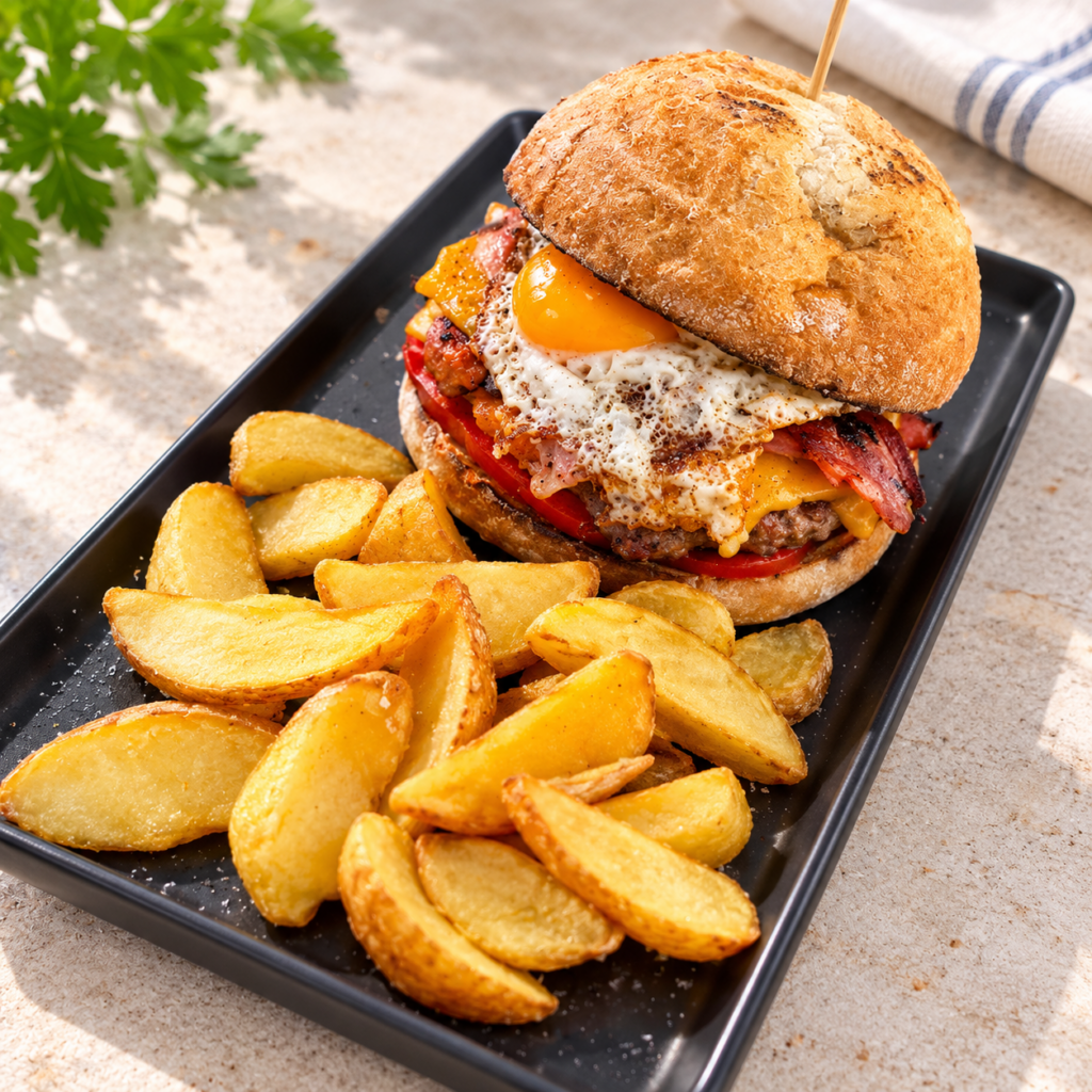 Hamburguesa Diavola Hamburguesa diavola Pizzeria La Nonna
