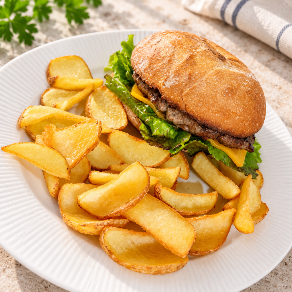Hamburguesa Simple Hamburguesa simple Pizzeria La Nonna