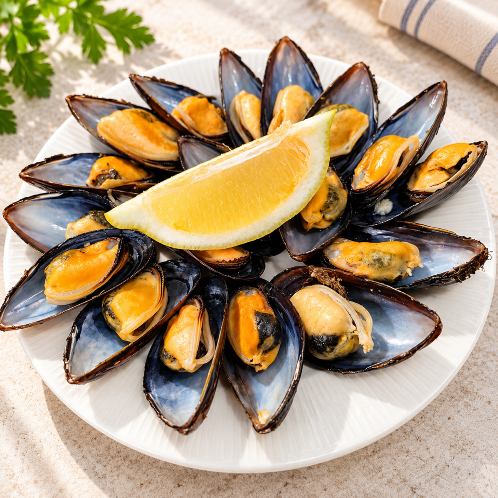 Mejillones al vapor Mejillones vapor Pizzeria La Nonna