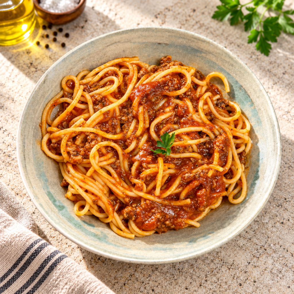 Pasta Boloñesa Pasta boloñesa Pizzeria La Nonna