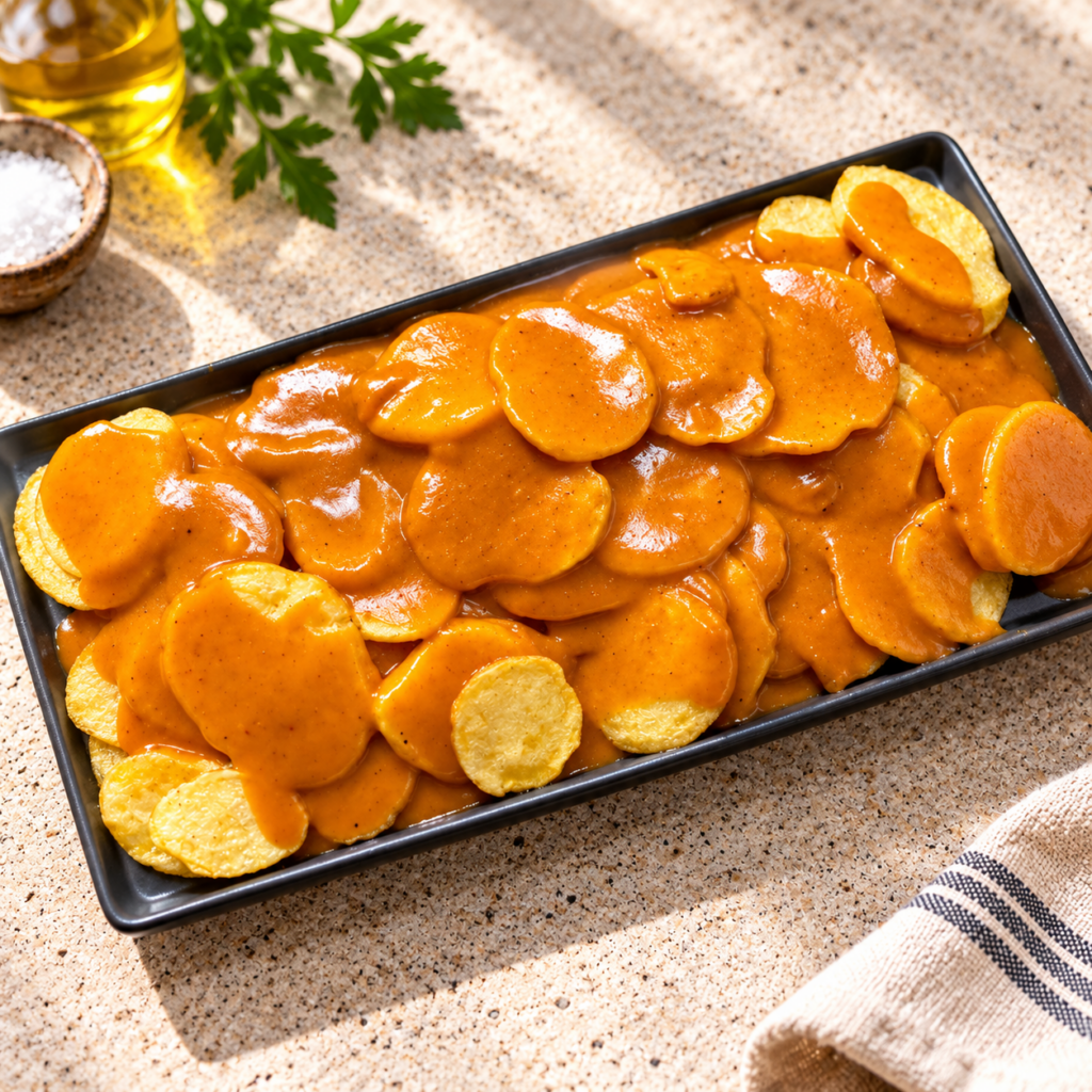 Patatas bravas Patatas bravas Pizzeria La Nonna