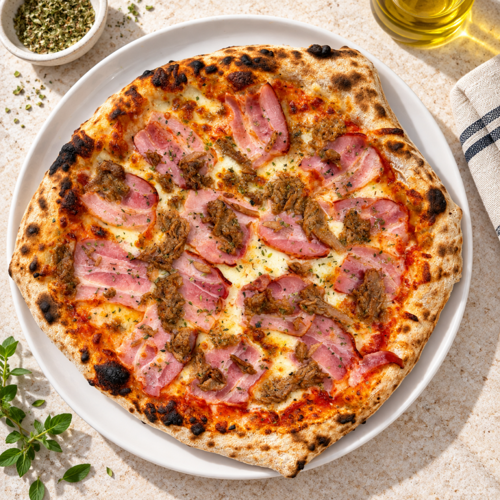 Pizza de Atún Pizza atun Pizzeria La Nonna