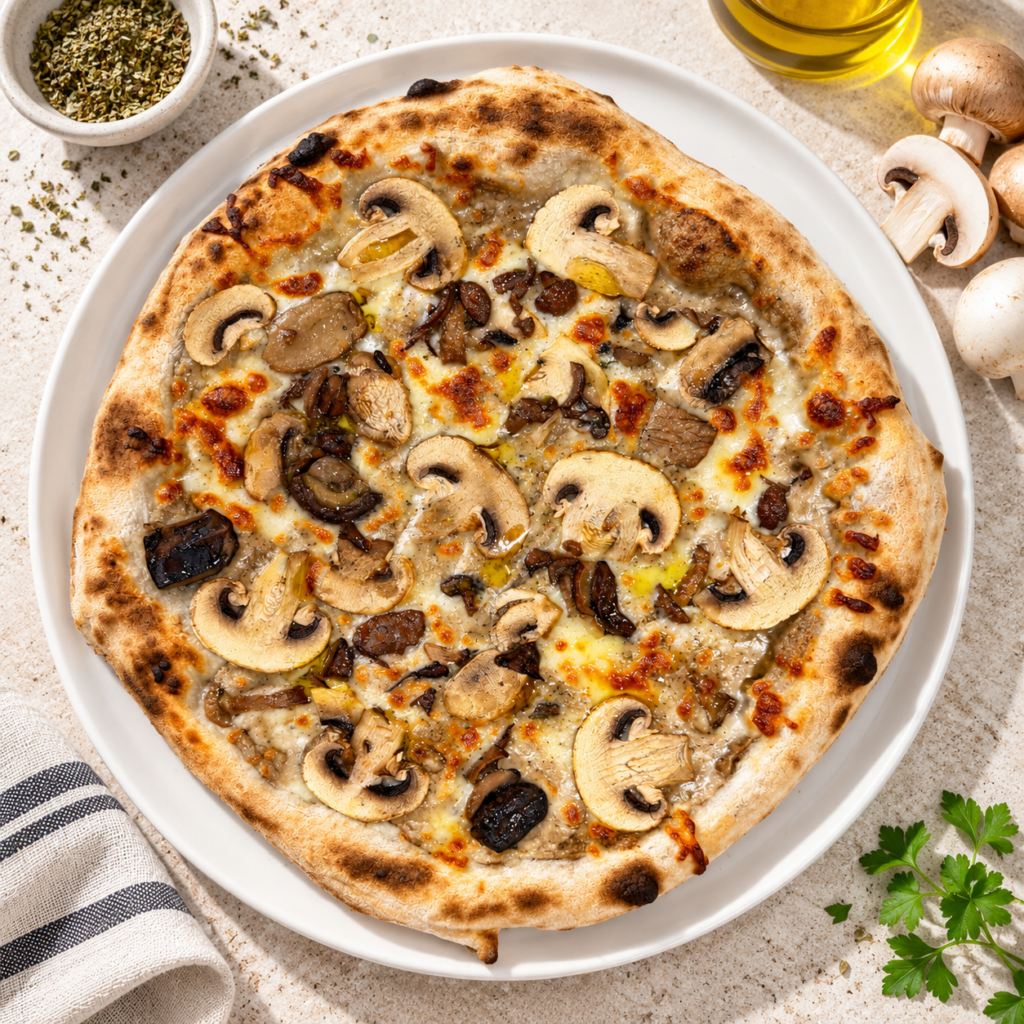 Pizza de Boletus Pizza boletus Pizzeria La Nonna
