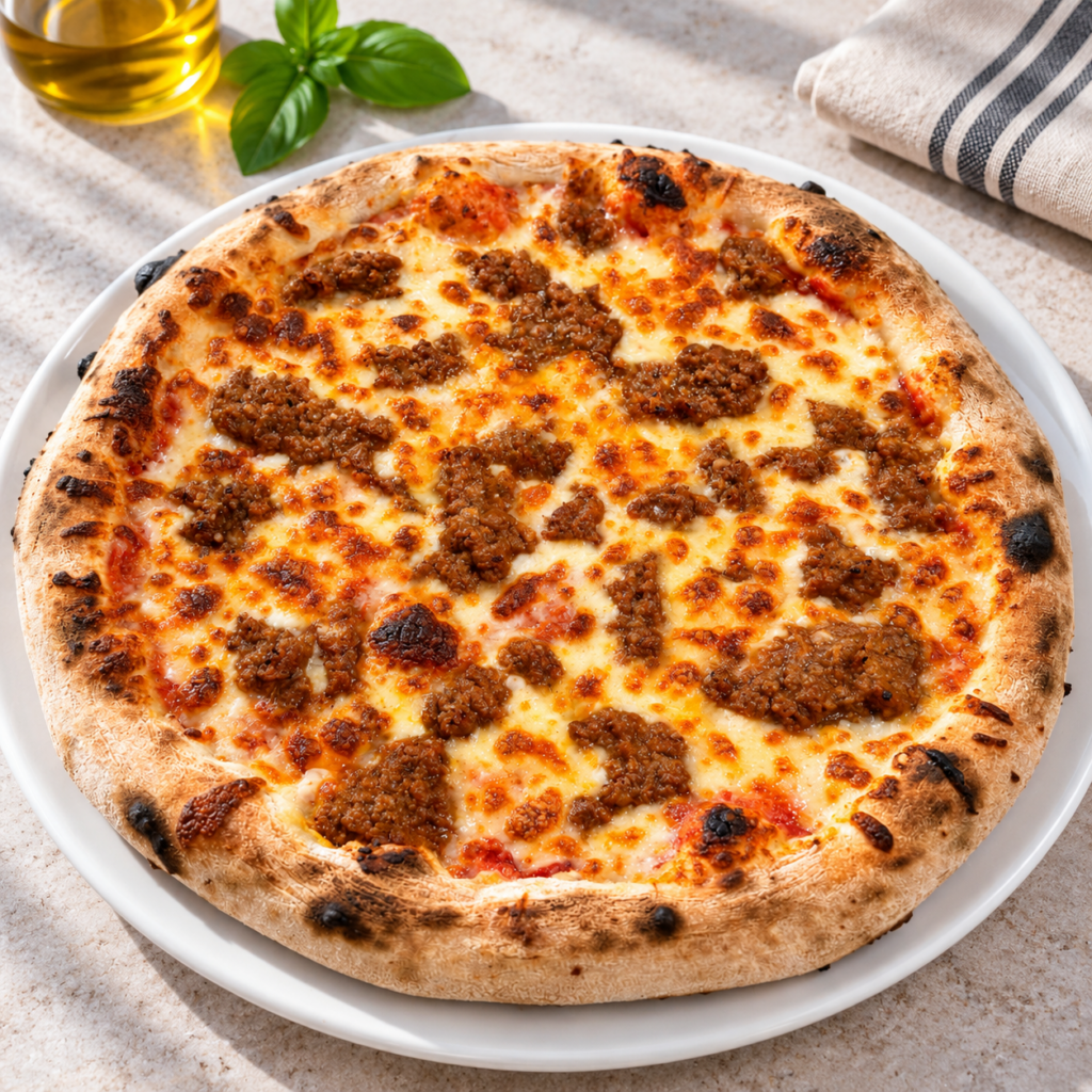 Pizza Boloñesa Pizza boloñesa Pizzeria La Nonna