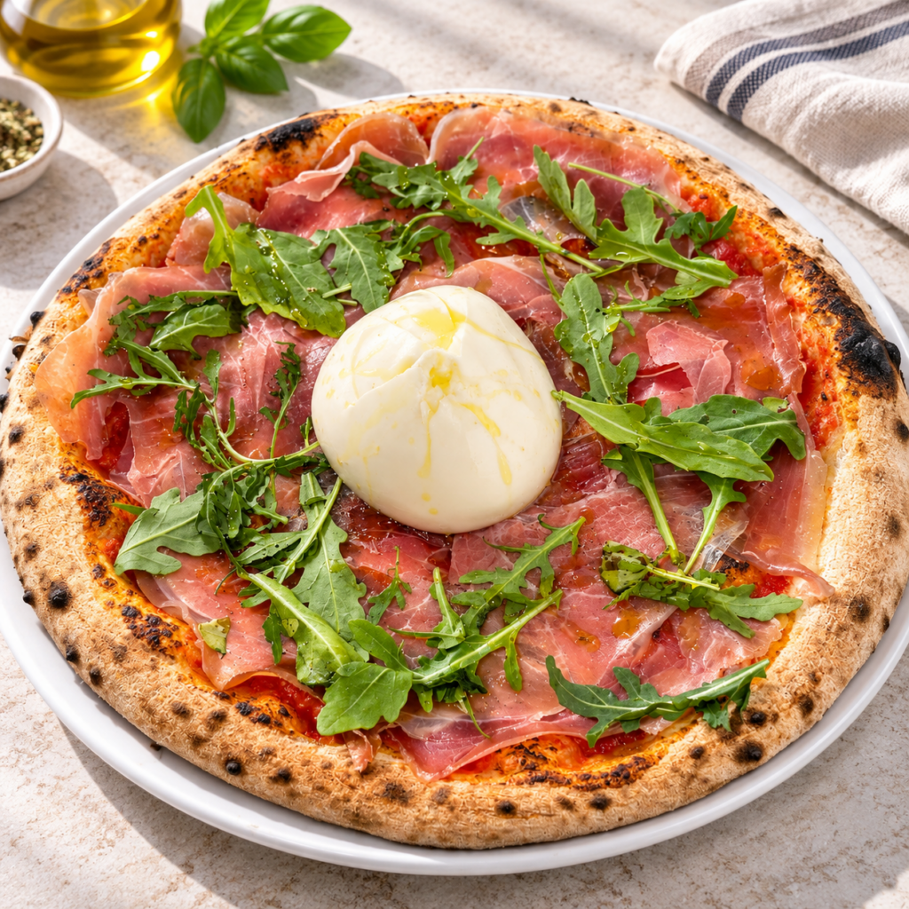 Pizza Burrata Pizza burrata Pizzeria La Nonna