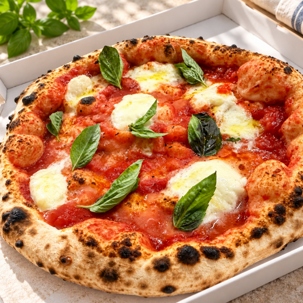 Pizza Margarita clásica Pizza margarita clasica Pizzeria La Nonna